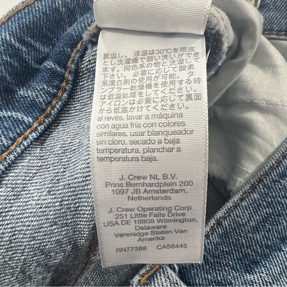 Madewell The Perfect Vintage Straight Jean 24 Petite High Rise Crop - Picture 6 of 14